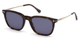 Tom Ford Eyeglasses FT0625 dark havana / blue/52V