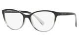 Armani Exchange Eyeglasses AX3053 SHINY BLACK & GREY/8255