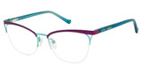 BETSEY JOHNSON Eyeglasses DRAMA PURPLE/PUR