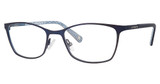 Liz Claiborne Eyeglasses L 446 SMTT NAVY/0E8W