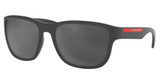 Prada Sport Eyeglasses PS 01US ACTIVE GREY RUBBER/UFK5L0