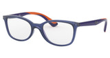 Ray-Ban Youth Eyeglasses RY1586 TRANSPARENT BLUE/3775