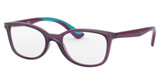Ray-Ban Youth Eyeglasses RY1586 TRANSPARENT VIOLET/3776