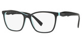 Tiffany Eyeglasses TF2175 BLACK ON TIFFANY BLUE/8055