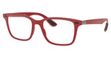 Ray-Ban Rx Eyeglasses RX7144M FERRARI MATTE RED/F628