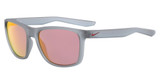 Nike Eyeglasses NIKE ESSENTIAL ENDEAVOR EV1122 (016) MATTE WOLF GREY/GREY RED MIRRO/016