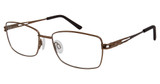 Titanium Eyeglasses CH 12163 BROWN/BR