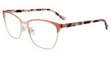 Lucky Brand Eyeglasses D114 Rose Gold