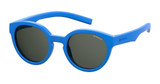 Polaroid Eyeglasses PLD 8019/S/SM BLUE/0PJP