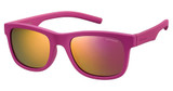 Polaroid Eyeglasses PLD 8020/S DARK PINK/0CYQ