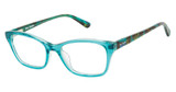 Juicy Couture Eyeglasses JU 938 TEAL/0ZI9