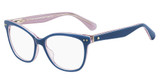 Kate Spade Eyeglasses ADRIE BLUE PINK/0BR0