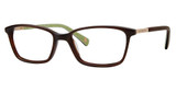 Liz Claiborne Eyeglasses L 448 BRW HAVAN/0WR9