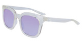 Nike Eyeglasses NIKE MYRIAD M EV1154 (913) CRYSTL CLEAR/WHT/DICHRO VIOL M/913