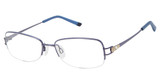 Titanium Eyeglasses CH 12170 BLUE/BL