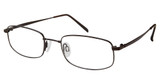 Aristar Eyeglasses AR 30701 BROWN/535
