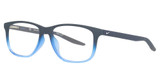 Nike Eyeglasses NIKE 5019 MATTE MIDNIGHT NAVY FADE/422