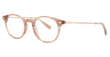 David Spencer Eyewear Eyeglasses Franklin Rose Gold/Rose Demi/2136