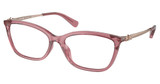 COACH Eyeglasses HC6146U TRANSPARENT BERRY/5800