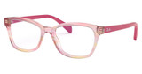 Ray-Ban Youth Eyeglasses RY1591 FUXIA STRIPED MULTICOLOR/3806