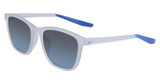 Nike Eyeglasses NIKE STINT CT8176 (913) MT CLEAR/RCR BLU/GRAD SMKE BLU/913