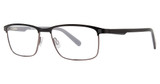 Shaquille O'Neal Eyeglasses Shaquille O'Neal 160M BLACK/GUN/21