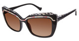BETSEY JOHNSON Eyeglasses SOUL SISTER TORTOISE/TOR