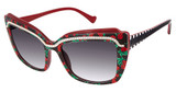 BETSEY JOHNSON Eyeglasses SOUL SISTER BLACK/BLK