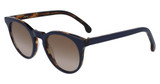 Paul Smith Eyeglasses PSSN013V2S ARCHER V2 SUN (002) SOLID NAVY ON HONEYCOMB TORT/002