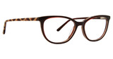 XOXO Eyeglasses Biscayne Chestnut/CHN
