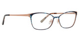 XOXO Eyeglasses Caladesi Navy/Brown/NVBN