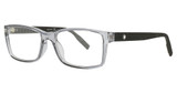 Montblanc Eyeglasses MB0066O GREY-BLACK-TRANSPARENT/003
