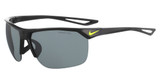 Nike Eyeglasses NIKE TRAINER EV0934 (001) BLACK/VOLT W/GY W/SIL FL LENS/001