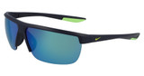 Nike Eyeglasses NIKE TEMPEST M CW4665 MATTE OBSIDIAN/DEEP GREEN M/451