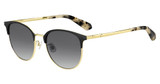 Kate Spade Eyeglasses DELACEY/F/S BLK GOLD B/02M2
