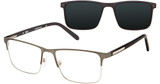 XXL Eyewear Eyeglasses Tyson Gun/Silver/GUN/SILVER