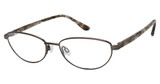 ELLE Eyeglasses EL 13489 Brown/BR