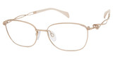 Line Art Eyeglasses XL 2148 Rose Gold/RG