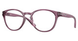 Oakley Youth Eyeglasses OY8017 ROUND OFF TRANSPARENT INDIGO/801705