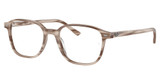 Ray-Ban Rx Eyeglasses RX5393 LEONARD STRIPED BEIGE/8357