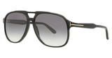 Tom Ford Eyeglasses FT0753 shiny black / gradient smoke/01B