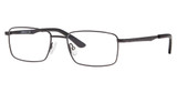 Adensco Eyeglasses AD 129 MTT BLACK/0003