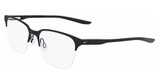 Nike Eyeglasses NIKE 8049 (002) SATIN BLACK/BLACK/002