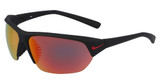 Nike Eyeglasses NIKE SKYLON ACE MI EV1125 MATTE BLACK/GREY W/INFRARED/006