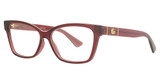 Gucci Eyeglasses GG0634O BURGUNDY-BURGUNDY-TRANSPARENT/005