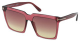 Tom Ford Eyeglasses FT0764 shiny bordeaux / gradient bordeaux/69T