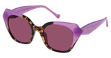 BETSEY JOHNSON Eyeglasses TIME TO SHINE PURPLE/PUR