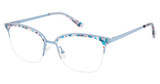 Nicole Miller Eyeglasses Cannes TROPICAL FLORAL/C04