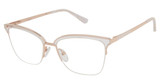 Nicole Miller Eyeglasses Cannes CRYSTAL/ROSE/C01