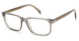 David Beckham Eyeglasses DB 1022 GREY/0KB7
